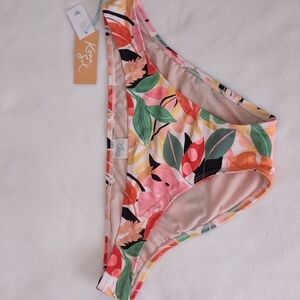 New Floral Bikini Bottom Size L